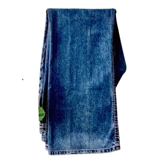 Jean Paul Da’mage Men’s Boot-Cut Jeans. Medium-Blue. 38 x 32       - Picture 3 of 6